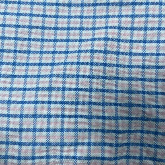 Pink & Blue Gingham Long Sleeve Button-Down - Picture 4 of 7